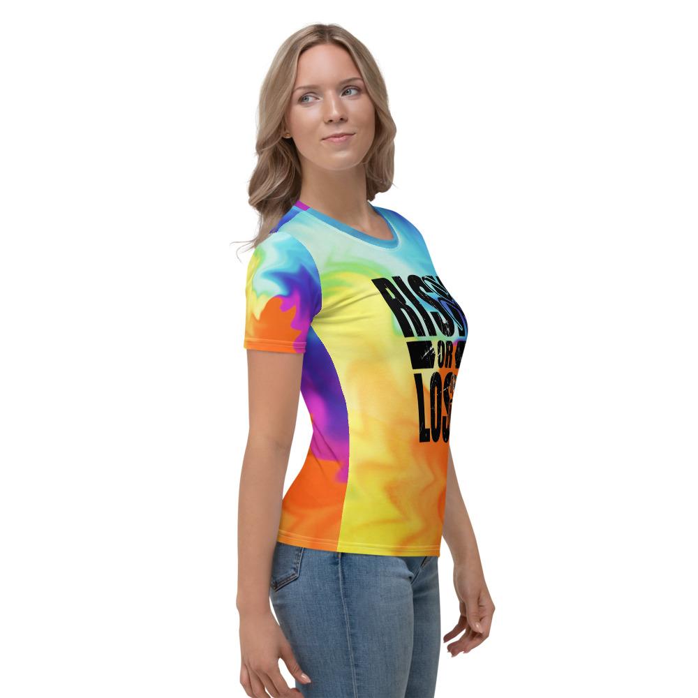 Risk it OR Lose it Women's T-shirt - MaxGrace Apparel