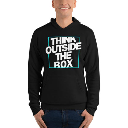 Think Outside the Box Unisex hoodie - MaxGrace Apparel