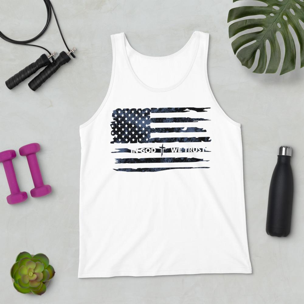 In God We trust Unisex Tank Top - MaxGrace Apparel