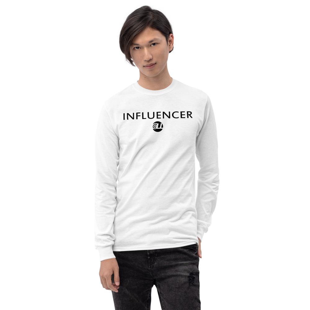 Influencer @LL - Men’s Long Sleeve Shirt - MaxGrace Apparel