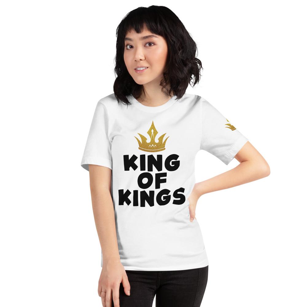 King Of Kings Short-Sleeve Unisex T-Shirt - MaxGrace Apparel