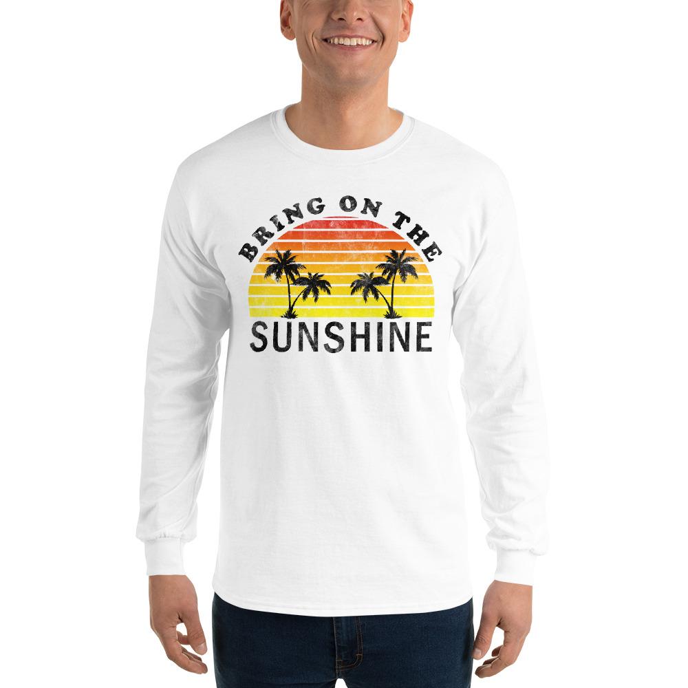 Bring on the Sunshine - Men’s Long Sleeve Shirt - MaxGrace Apparel