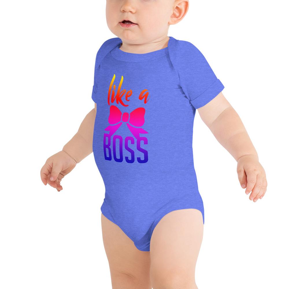 Like a Boss Baby Bow - T-Shirt - MaxGrace Apparel