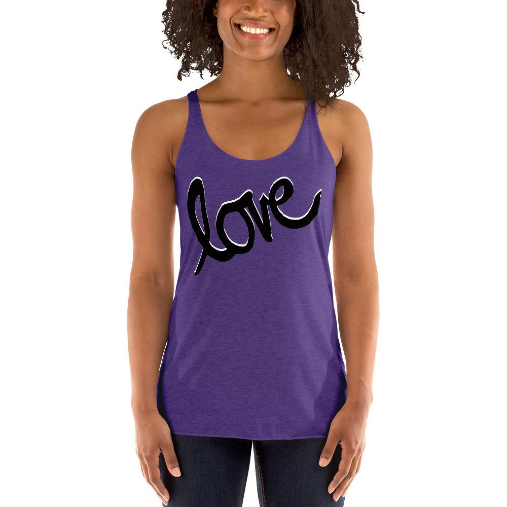 Love Women's Racerback Tank - MaxGrace Apparel