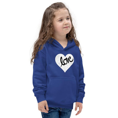 Heart Scratched, Love - Kids Hoodie - MaxGrace Apparel