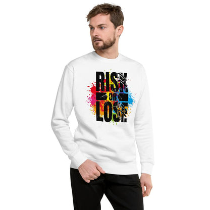 Risk it OR Lose it Unisex Fleece Pullover - MaxGrace Apparel