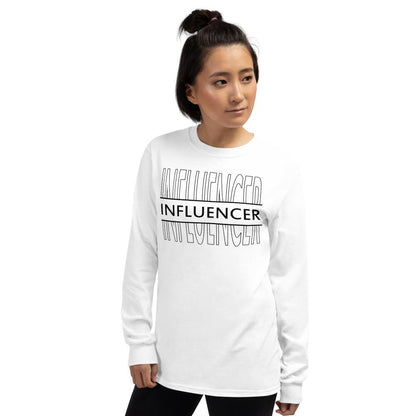 Influencer @LL - Men’s Long Sleeve Shirt - MaxGrace Apparel