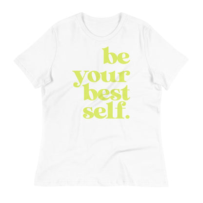 Be your Best self Women's Relaxed T-Shirt - MaxGrace Apparel