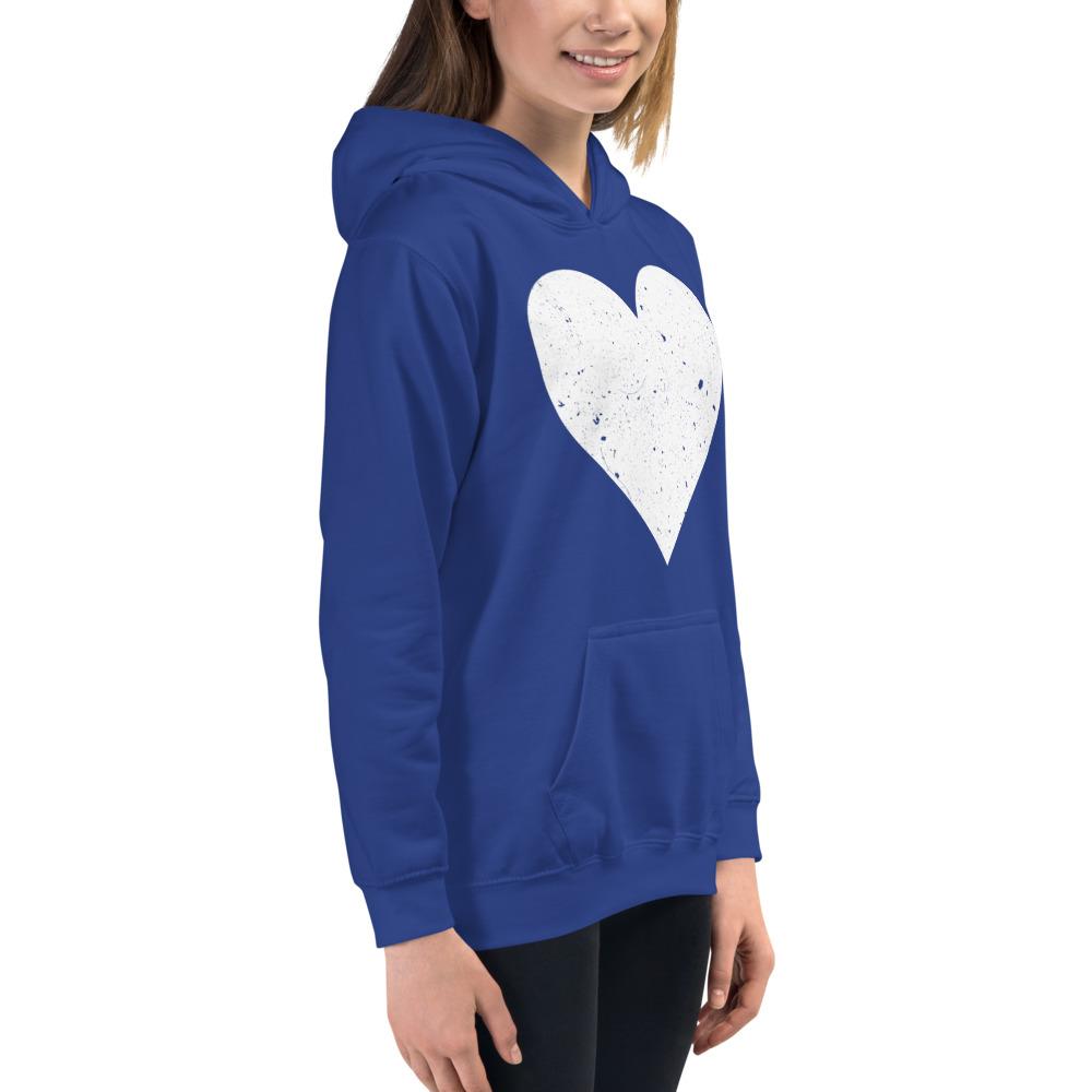 Heart Scratched - Kids Hoodie - MaxGrace Apparel