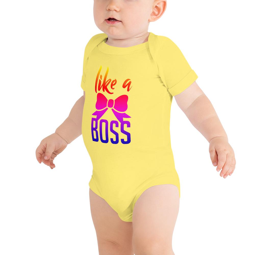 Like a Boss Baby Bow - T-Shirt - MaxGrace Apparel